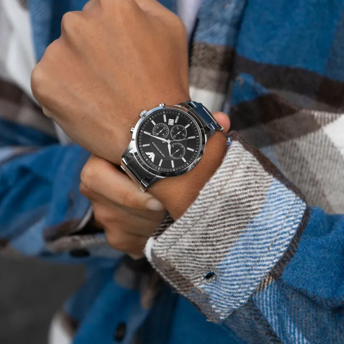 emporio armani men's ar2434 dress silver watch Emporio Armani AR2434