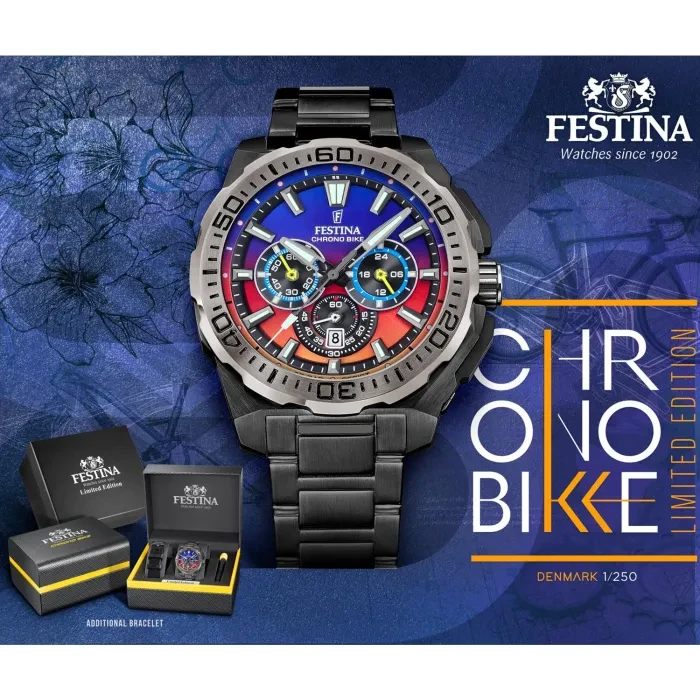 Festina Limited Denmark Chrono Bike F20731/2S