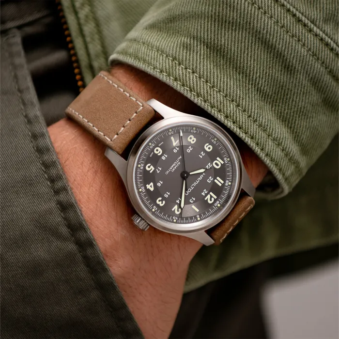 Hamilton Khaki Field Titanium Auto H70545550 - Ditur