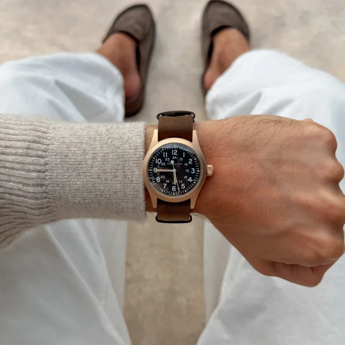 Hamilton Khaki Field Mechanical Bronze H69459530 - Ditur