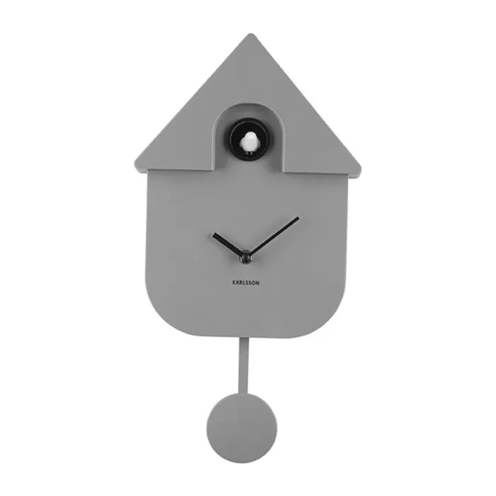 Karlsson Modern Cuckoo Wall clock KA5768GY - Ditur