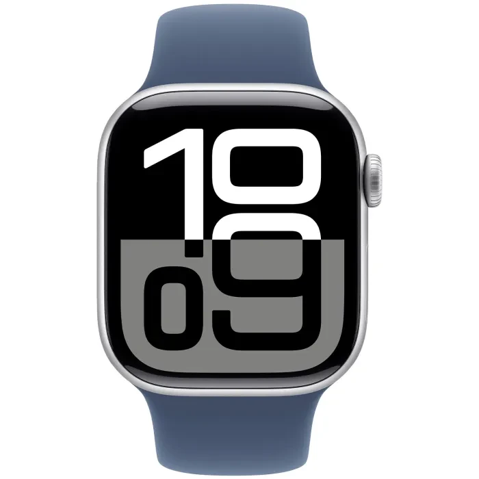 Apple Watch Series 10 GPS 42mm Silver Aluminium Sport Band M/L