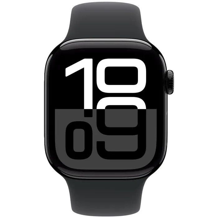Apple Watch Series 10 GPS 42mm Jet Black Aluminium Sport Ban