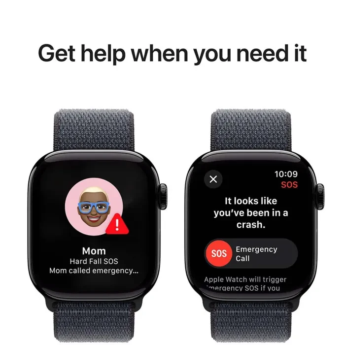 Apple Watch Series 10 GPS 42mm Jet Black Aluminium Sport Loo