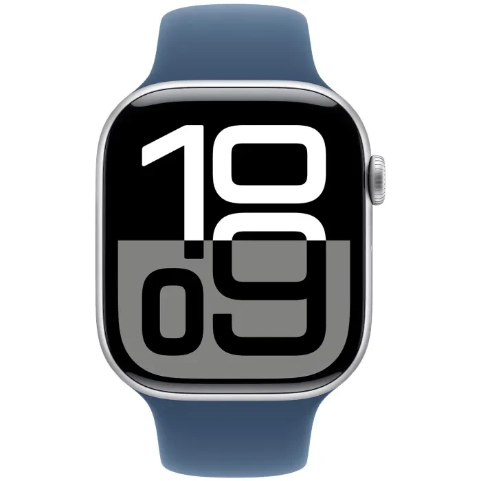 Apple Watch Series 10 GPS 46mm Silver Aluminium Sport Band M