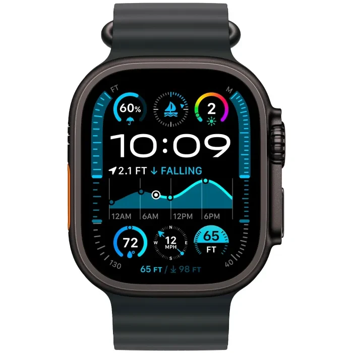 Apple Watch Ultra 2 GPS + Cellular 49mm Black Titanium Ocean