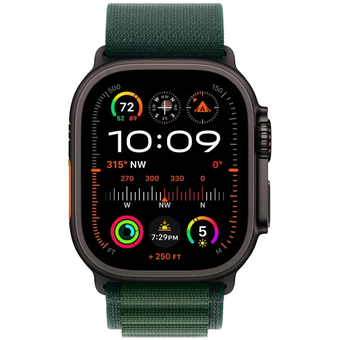 Apple Watch Ultra 2 GPS + Cellular 49mm Black Titanium Alpin