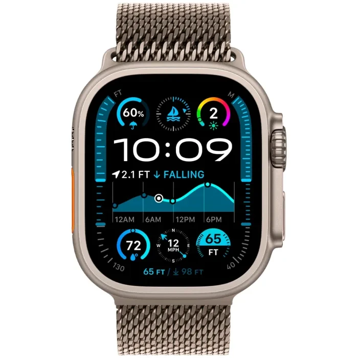 Apple Watch Ultra 2 GPS + Cellular 49mm Natural Titanium Mil