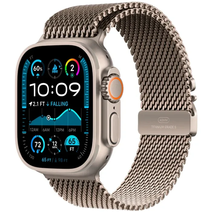 Apple Watch Ultra 2 GPS + Cellular 49mm Natural Titanium Mil