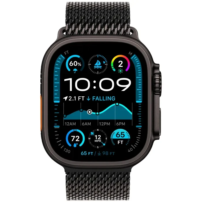 Apple Watch Ultra 2 GPS + Cellular 49mm Black Titanium Milan