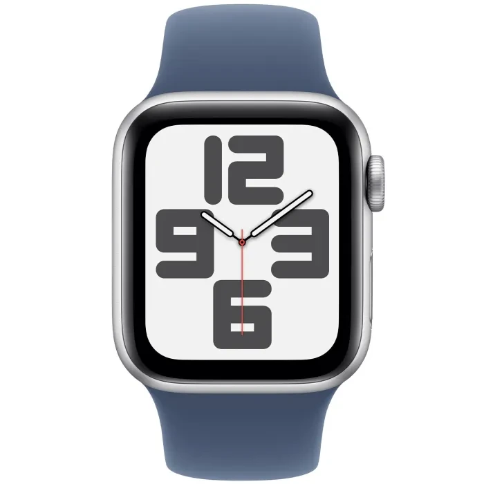 Apple Watch SE GPS 40mm Silver Aluminium Sport Band S/M MXEC