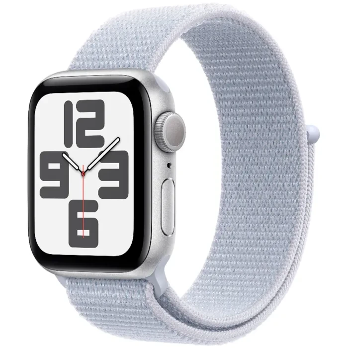 Apple Watch SE GPS 40mm Silver Aluminium Sport Loop MXEE3 -