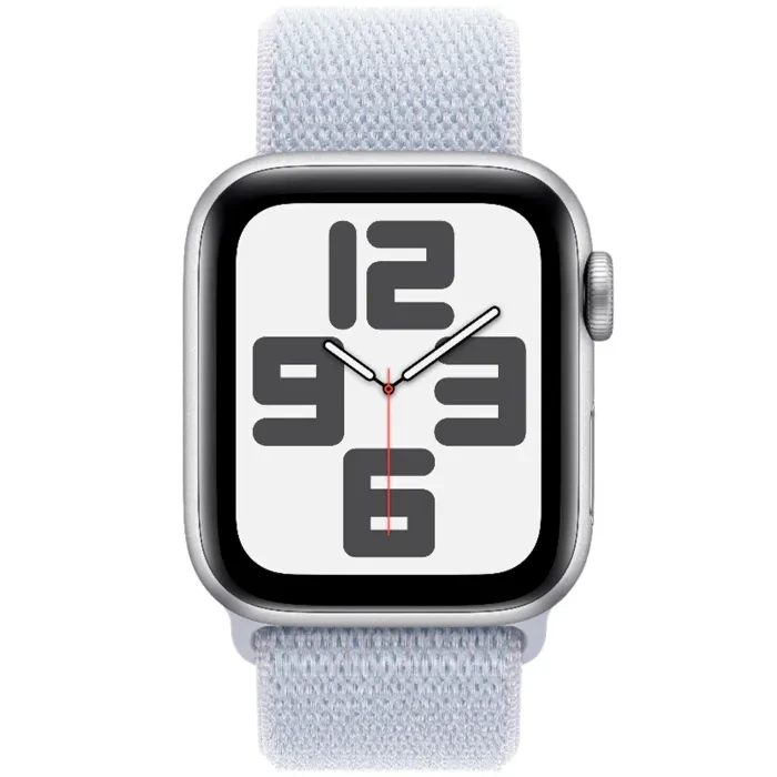 Apple Watch SE GPS 40mm Silver Aluminium Sport Loop MXEE3 -