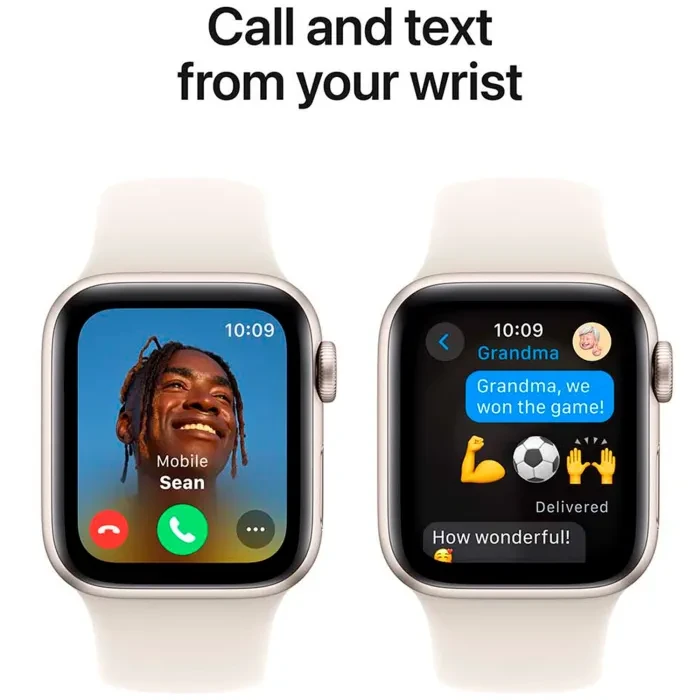 Apple Watch SE GPS 40mm Starlight Aluminium Sport Band M/L M