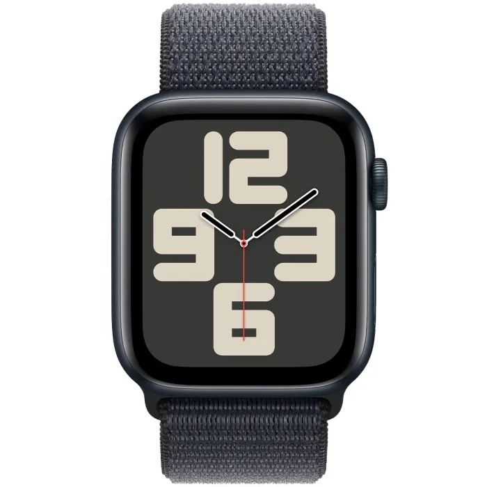 Apple Watch SE GPS 44mm Midnight Aluminium Sport Loop MXEP3