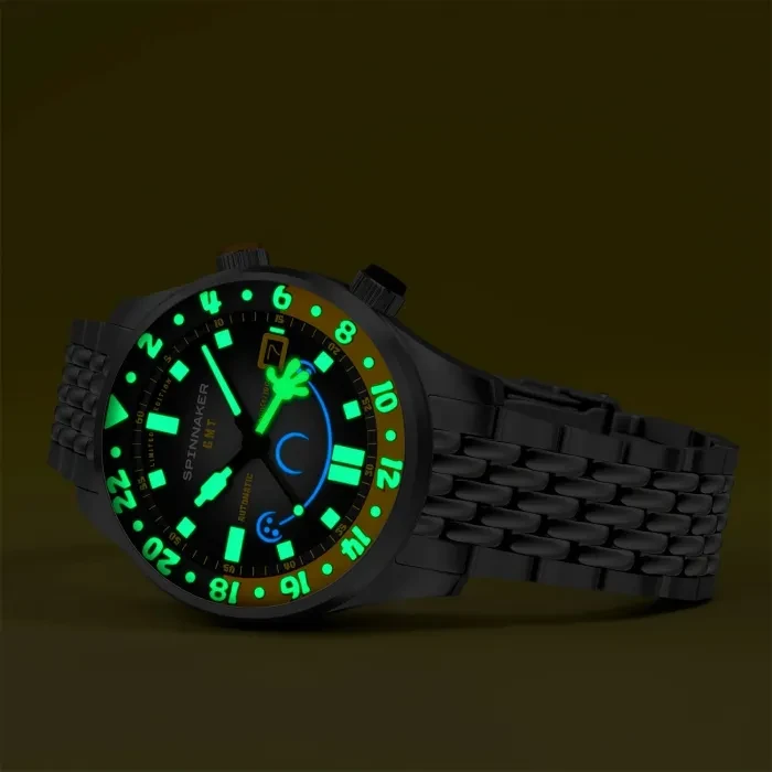 Spinnaker Bradner GMT Automatic Spongebob Squarepants Bubbly
