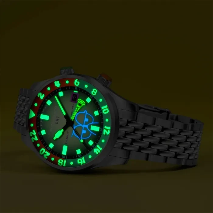 Spinnaker Bradner GMT Automatic Spongebob Squarepants Bubbly