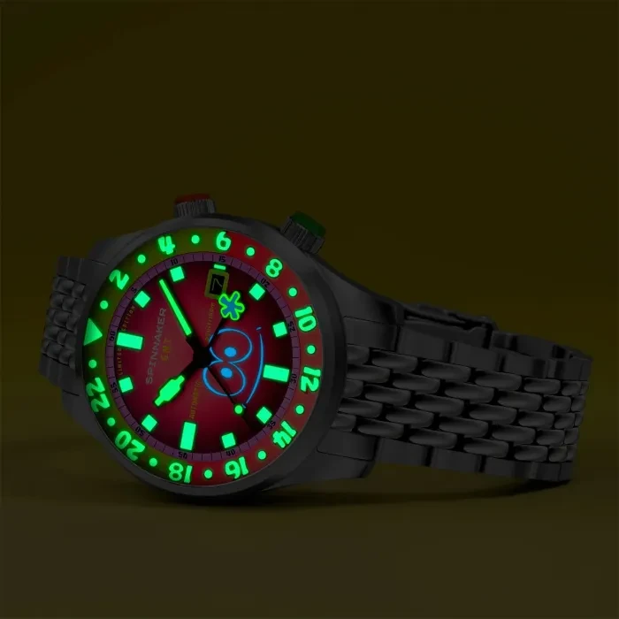 Spinnaker Bradner GMT Automatic Spongebob Squarepants Bubbly