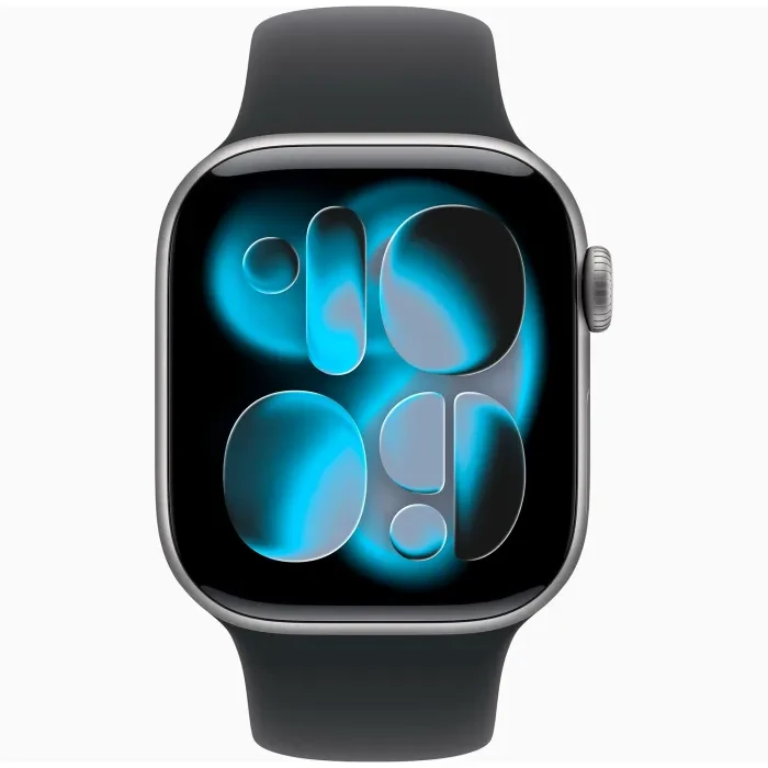 Apple Watch Series 11 GPS 42mm Space Grey Aluminium Black Sp