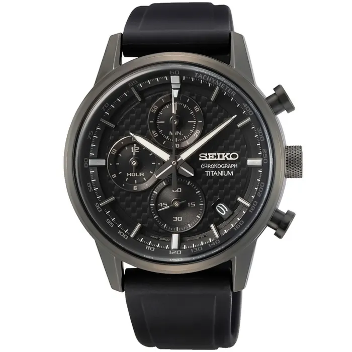 Seiko 腕時計 Seiko Chronograph Titanium SSB393P1 - Ditur